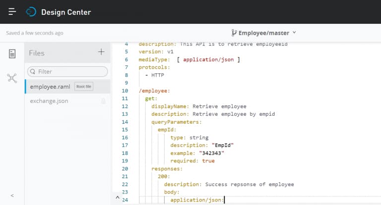 Crea tu primer especificación API en Mulesoft